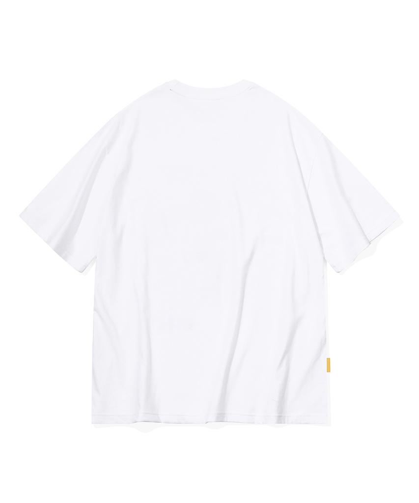 MAINBOOTH [Atom] Matrix T-Shirt (White)