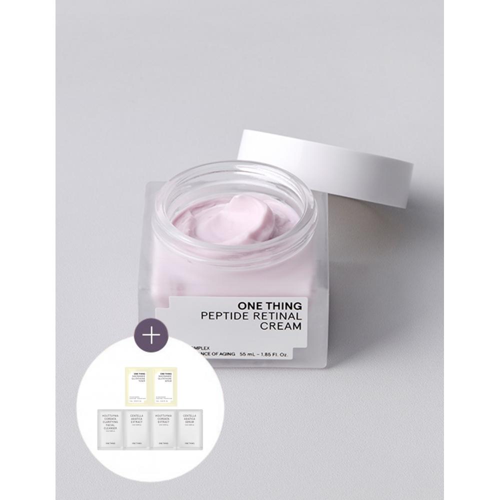 

One Thing Exclusive Sunlaunch Peptide Retinal Cream 55ml 6 Types Of Sachet Included