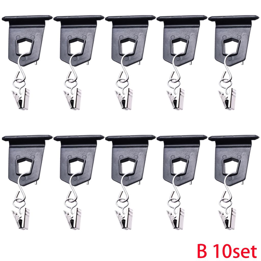 Multifunctional Awning Hooks Clips Racks with Portable Outdoor Camping Tools for RV Camper Caravan Exterior Parts