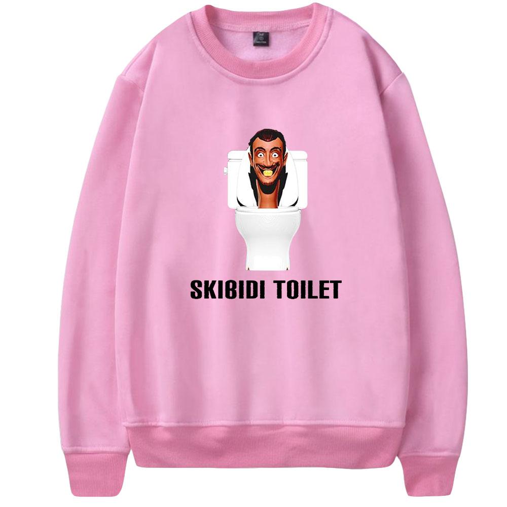 High Street Skibidi Toilet Sweatshirt Men Autumn Korean Fashion New Hoodie Mens Streetwear Tracksuit Crewneck Sweatshirts