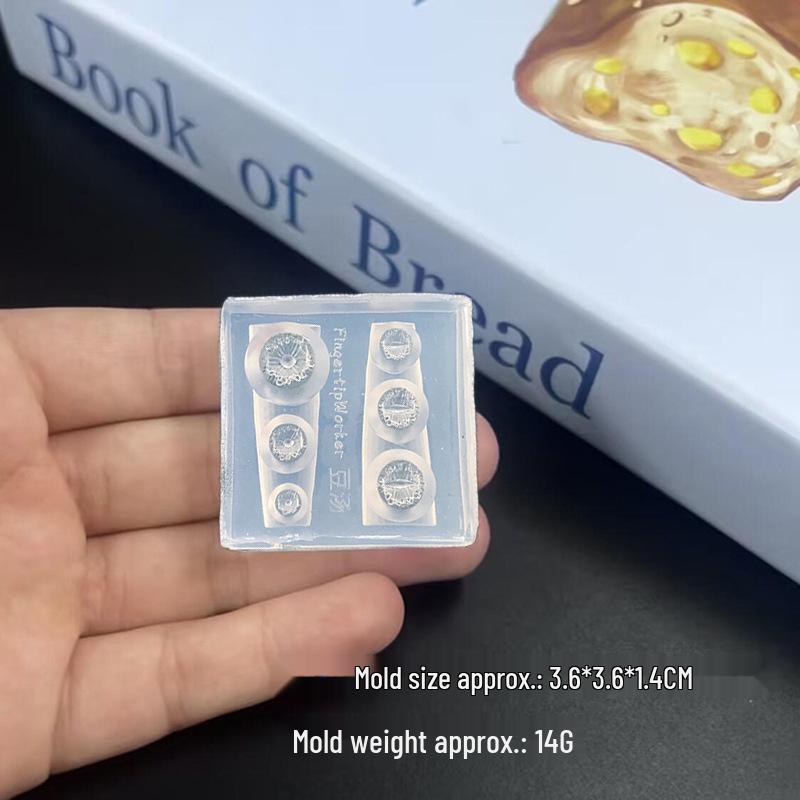 Силиконовая форма для нейл-арта «Глаз Гуфи» – DIY Носимое украшение для ногтей, Устойчивое к окислению