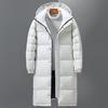 Winter Warm Men Down Jacket Hooded Windproof Parka Casual Outdoor Winter Coats Male Clothing
