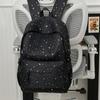 Schoolbag schoolbag new 1011 hot stamping three-dimensional star printing high school students large capacity fresh and sweet casual backpack
