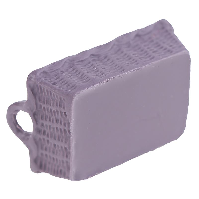 1/12 Dollhouse Miniature Mini Resin Storage Basket Model Accessories Toys