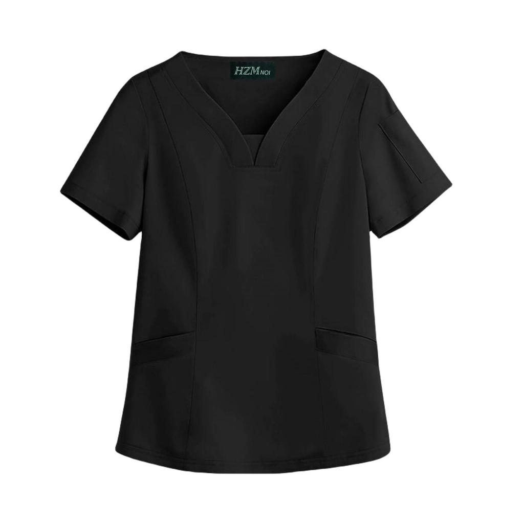 Elastic Quick-Dry Dentist Isolation Gown - Lightweight, Washable Medical Workwear for Summer