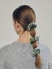 Mellotory Mini Velvet Scrunchie (Olive)