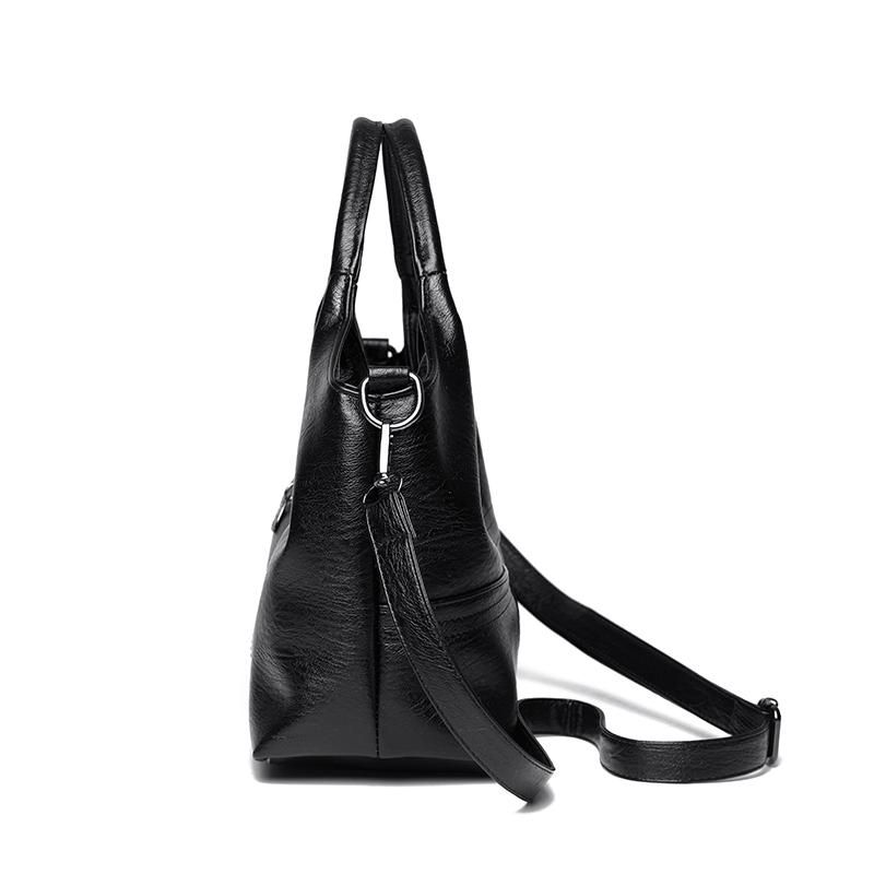 Fashion Vintage Leather Handbag with Top Handle Shoulder Bag Womens Vintage Crossbody Bag Work Shopping and Meeting Friends Ladies' Holiday Gifts