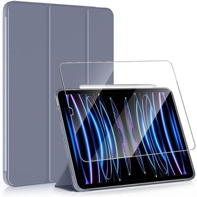 Case for iPad Pro 11" - Not Compatible M4 - Shockproof Protection - Stand Wake-Sleep - Purple