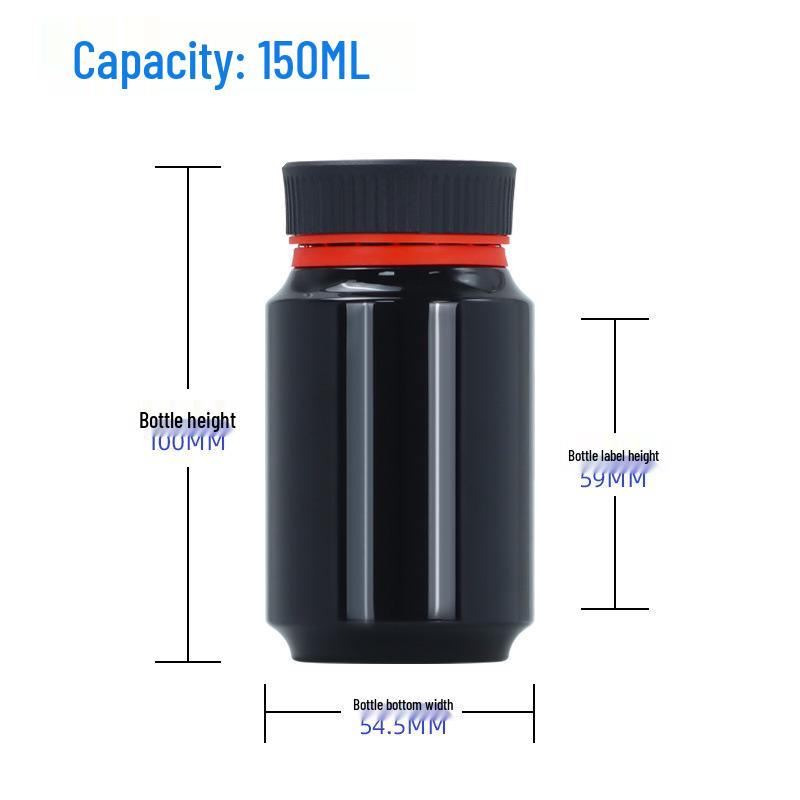 Health Supplement Bottles, 120/150ml, PET, Food-Grade for Capsules and Tablets