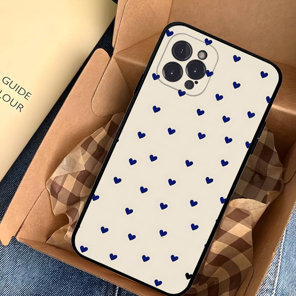 Love Heart Cute Phone Case For IPhone 17 Pro Max Air Back Cover 16 15 14 13 12 11 Pro Max Case