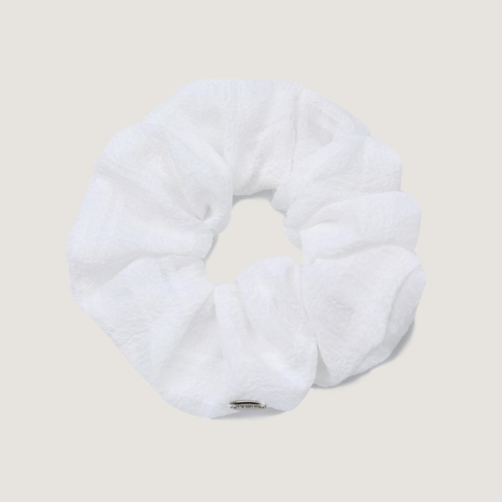 

Striped Scrunchie / WHAWD2574A Pyeongchon black