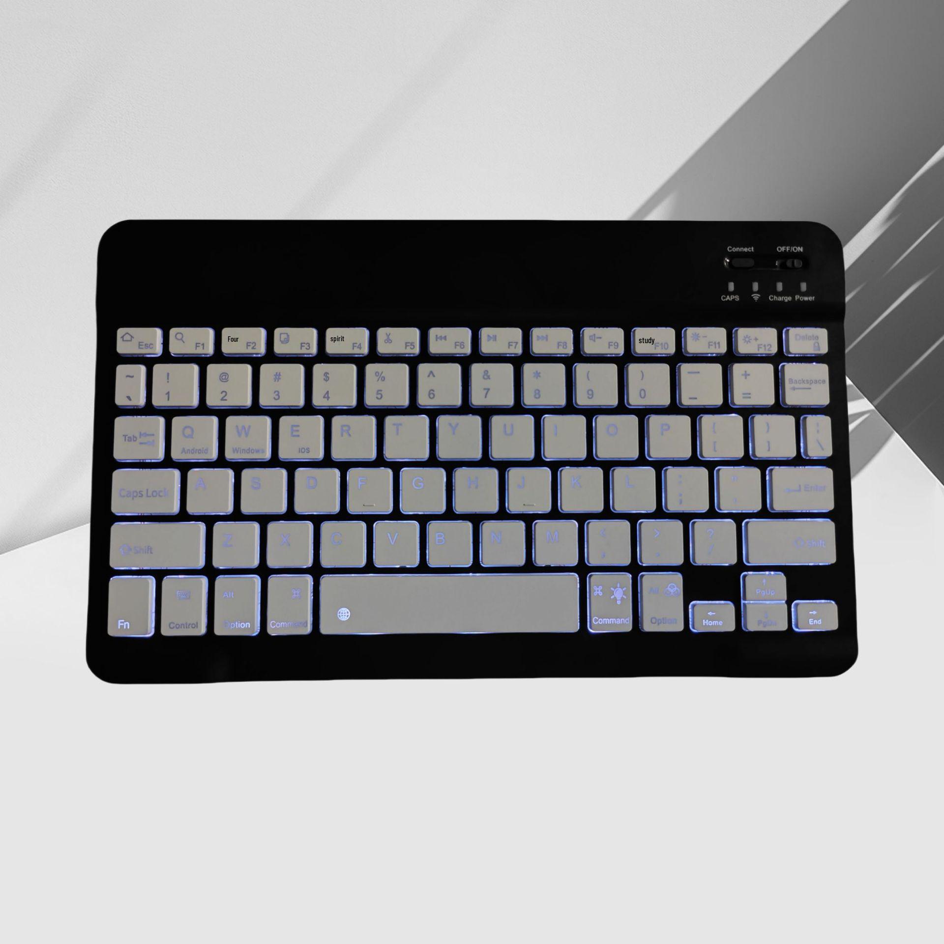 

Universal Luminous Bluetooth Keyboard: Backlit, Magnetic, Portable for iPad, Samsung, Xiaomi & Huawei Tablets Amazon 10-inch Keyboard