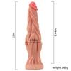 Extra-Large Realistic Dildo for Women - Lifelike Silicone Adult Toy with Suction Cup Base - Discreet Pleasure Device