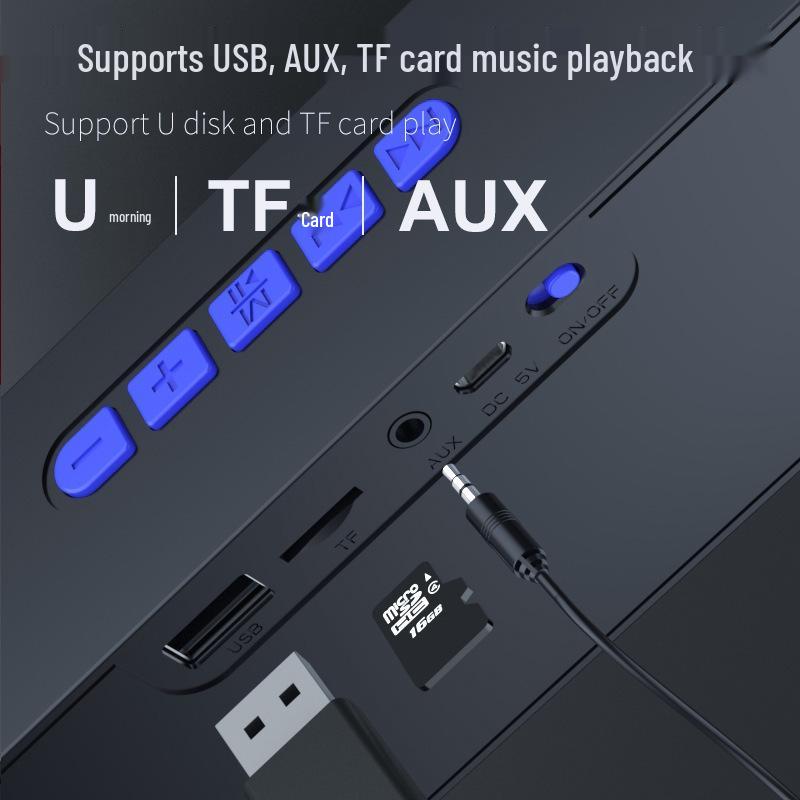 Portable Multifunctional Bluetooth Speaker with Subwoofer