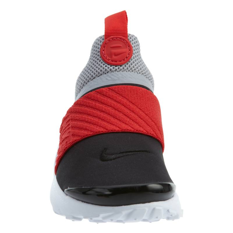 Nike Presto Extreme TD Šedá Červená Černá Dětské Tenisky Vlčí šedá Univerzitní červená 870019-009