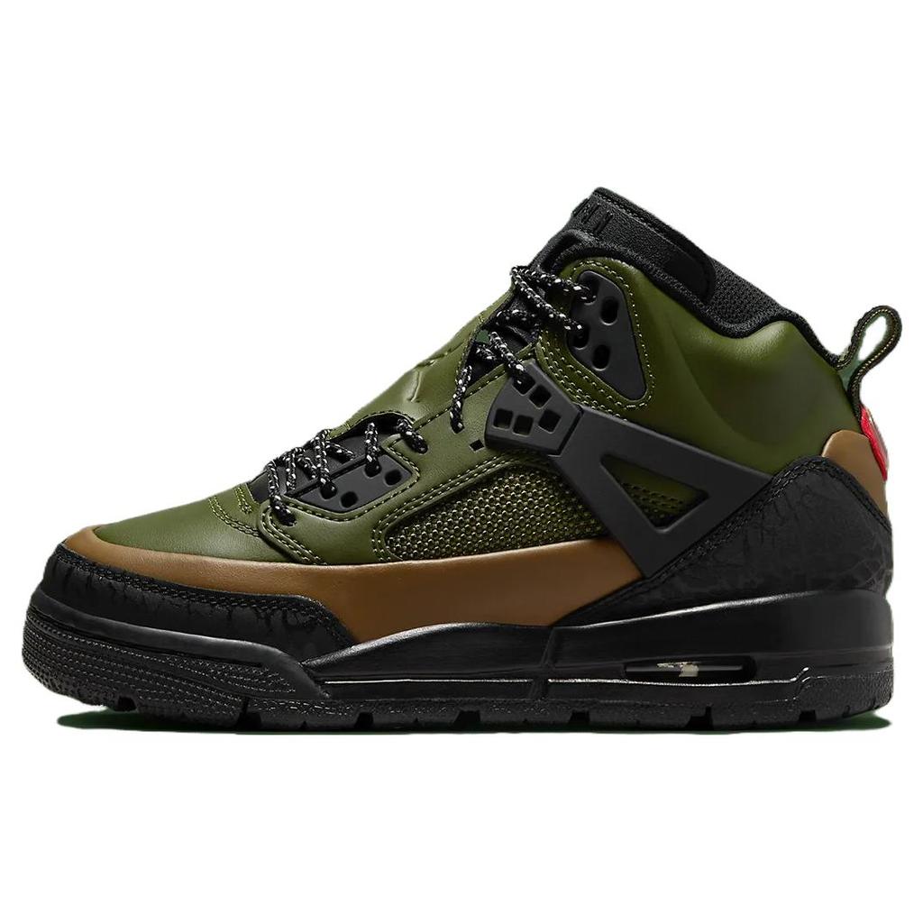 Nové Jordan Spiz'ike Winterized Černá Olivová Tmavě hnědá GS FD4653-300