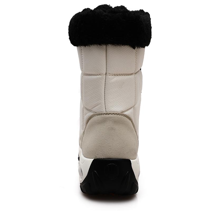 Women’s Winter Mid-calf Boots Snow Boots Casual Boots for Girl Booties Mid-calf Boots Ankle Boots with Fur Plus Size