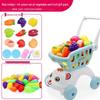 Upgraded - Blue Cart + 44-Piece Fruit & Veggie Set
