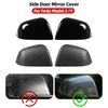 Car Rearview Mirror Cover For Tesla Model 3 Y Bright/Matte Carbon Fiber Rear View Mirror Decorative Shell Exterior