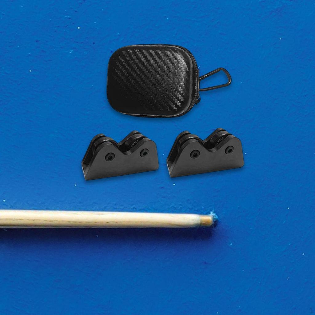 2 Pieces Billiard Cue Straightness Checker Checking Tools Aluminum Alloy Billiards Accessories Pool