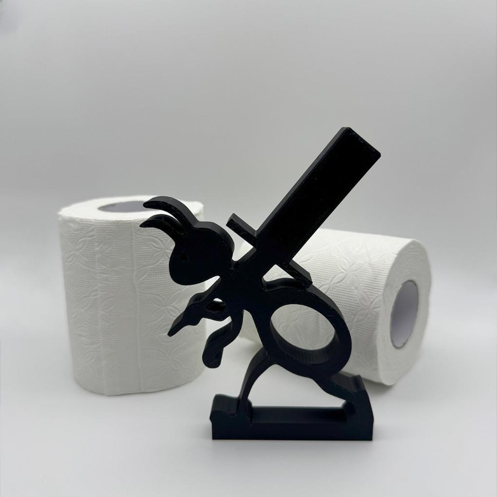 2PCS/SET Cute Simple Animal Tissue Holder -Minimalist And Practical Paper Roll Holder An Ideal Creative For Holiday Gift Idea