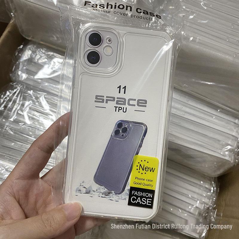 

Прозрачный противоударный мягкий чехол для iPhone 16 Pro Max, iPhone 15 и Apple 13 PM.