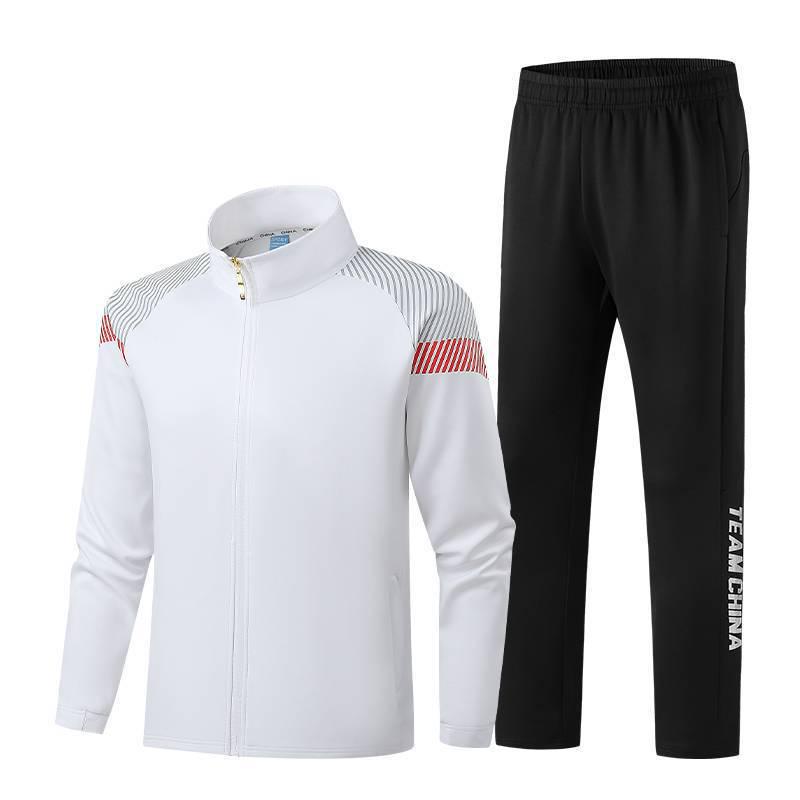 Chinese Team Sportswear: Taekwondo and Wushu Coach Training Uniform for Class, Sports Meetings, or Award Ceremonies 2XL