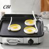 Kitchen Accessories for Eggs Fried Egg Cooker Ring with Handle, Non-Stick Round Mold, Safe Food Grade Heat Resistant Breakfast Tool Cooking