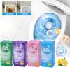 New Upgraded Rectangulau Toilet Cleaning Stick Four Scents of Toilet Cleaning Sticks Deep Cleaning Long-Lasting Freshness