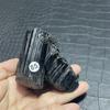 Natural Raw Stone Black Tourmaline With Clear Quartz Mineral Specimen Quartz Crystal Healing Teaching Collection Home Decor Gift