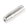 3-Pin Xlr To 3.5Mm Female Stereo Audio Connector Microphone Adaptors Coupler For Mixers Amplifiers Headphone Guitars Effects