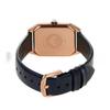 Used EMPORIO ARMANI Women's Watch Octagon Navy Emporio Armani Watch Analog Leather AR11466