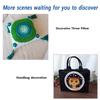 Punch Needle Adjustable Embroidery Starter Tools for Kids and Adults Beginners Gifts DIY Embroidered Art Craft  Accessory
