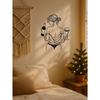 Metal Wall Art Wrought Iron Home Decor Holiday Gift for Christmas Easter