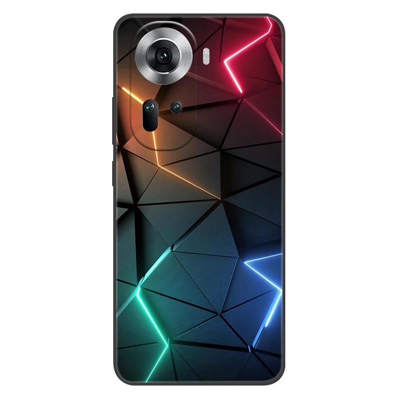 Für OPPO Reno11 5G Hülle für OPPO Reno11 F Funda Global Weiche Silikon Handyhülle für OPPO Reno 11 Pro 11F 5G Cover Coque 2024 Tasche