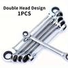 RingDouble Head Ratchet Wrench Reversible Ratchet Combination Spanner