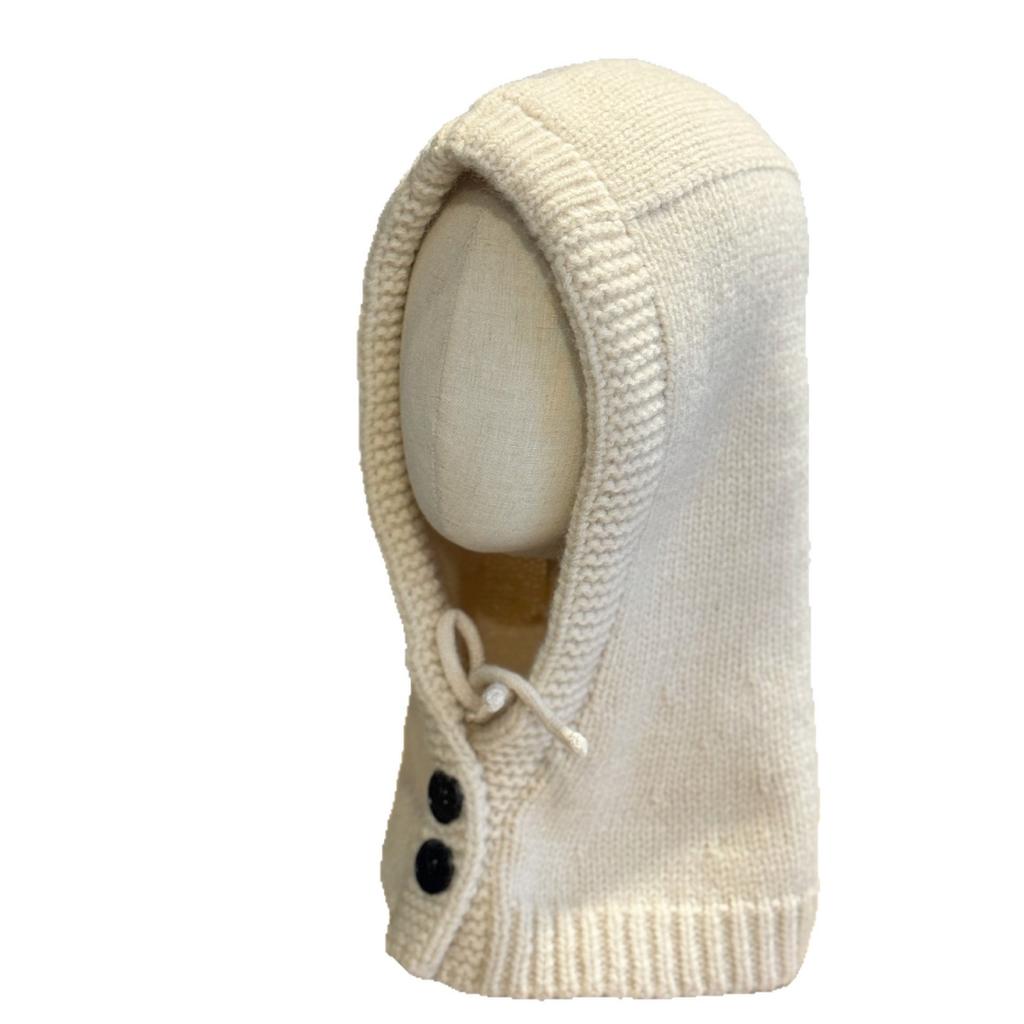 Korean Style Balaclava Hat for Women In Autumn and Winter Couples Warm Hat and Neck Scarf Integrated Solid Color Ear Protection Woolen Hat