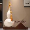 Double Fortune Gourd Ornament for Home Decor: Entrance, Hallway, Living Room, or TV Cabinet