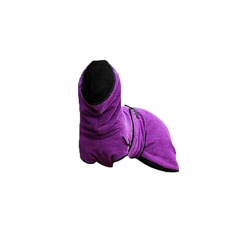 Pullover Haustierkleidung Samt Hund Verdickt Warm Mit Kapuze Farbe Hundekleidung