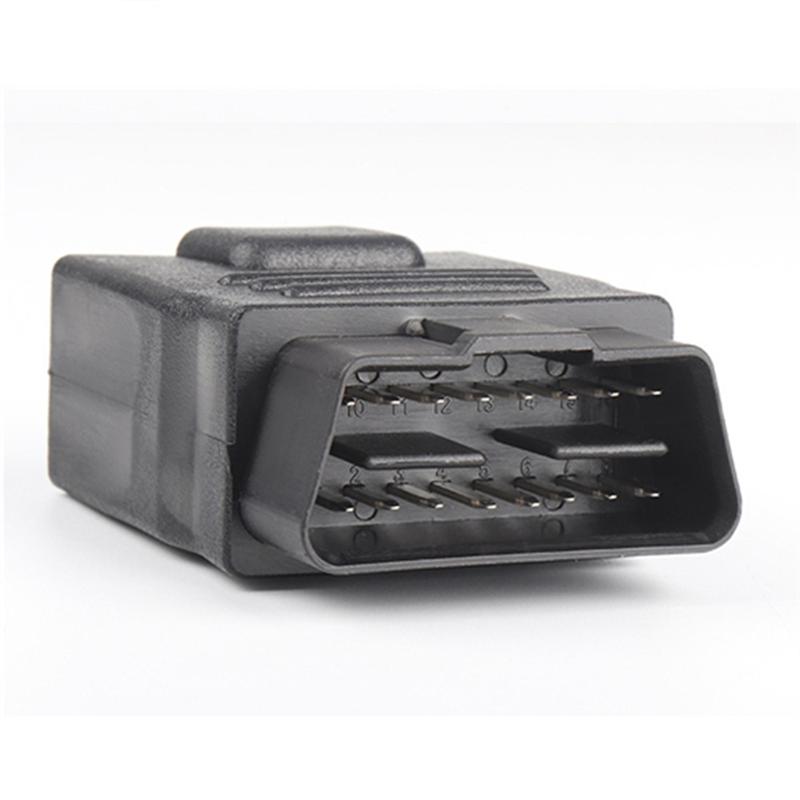 A58X-Male To Female 16Pin Plug Suitable For ELM327 OBD2 Car Tester Adapter OBD 2 Socket Car Extension Plug