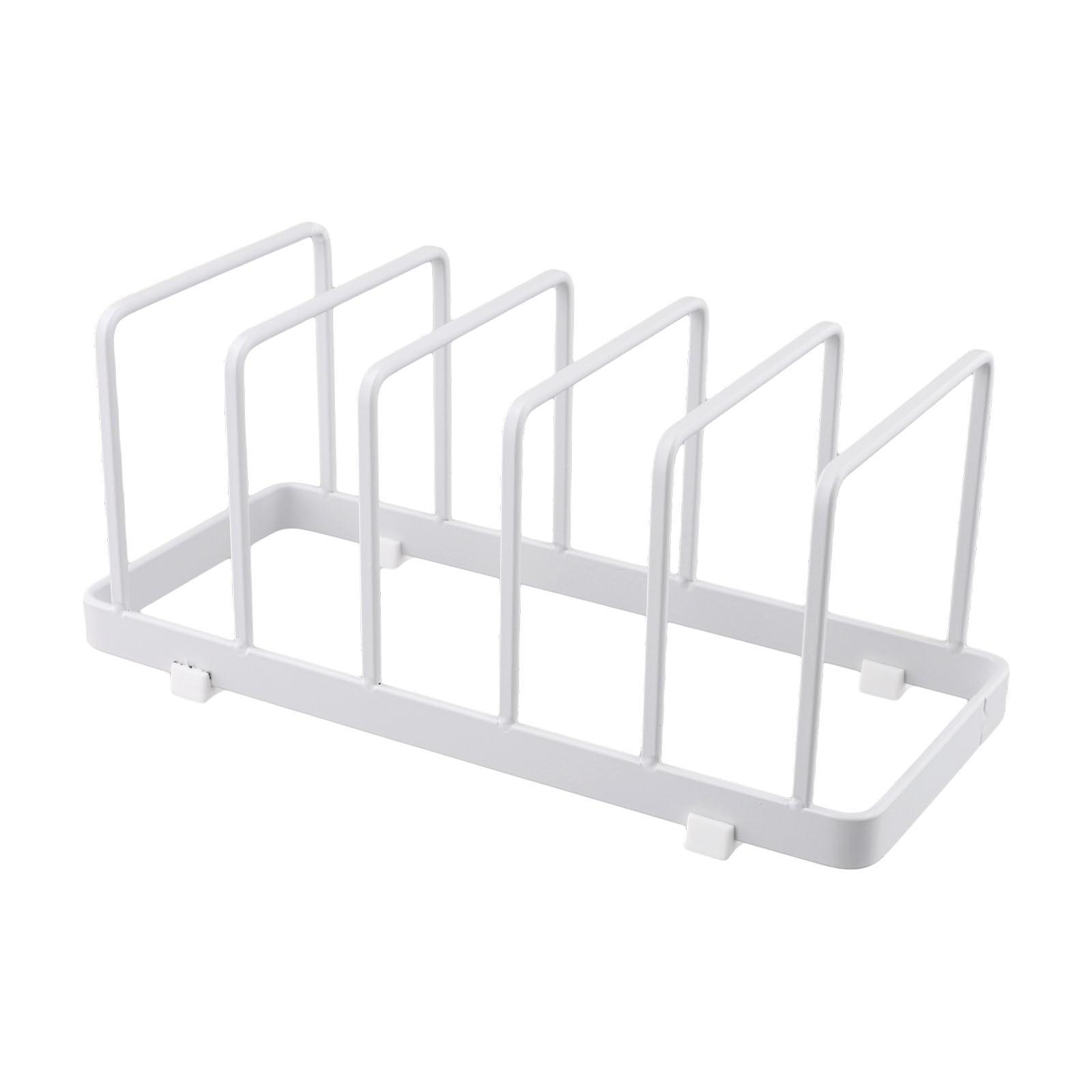 Держатель для подставки для крышек кастрюль Daily Home Indoor Pan Rack Pantry белый 1290₽