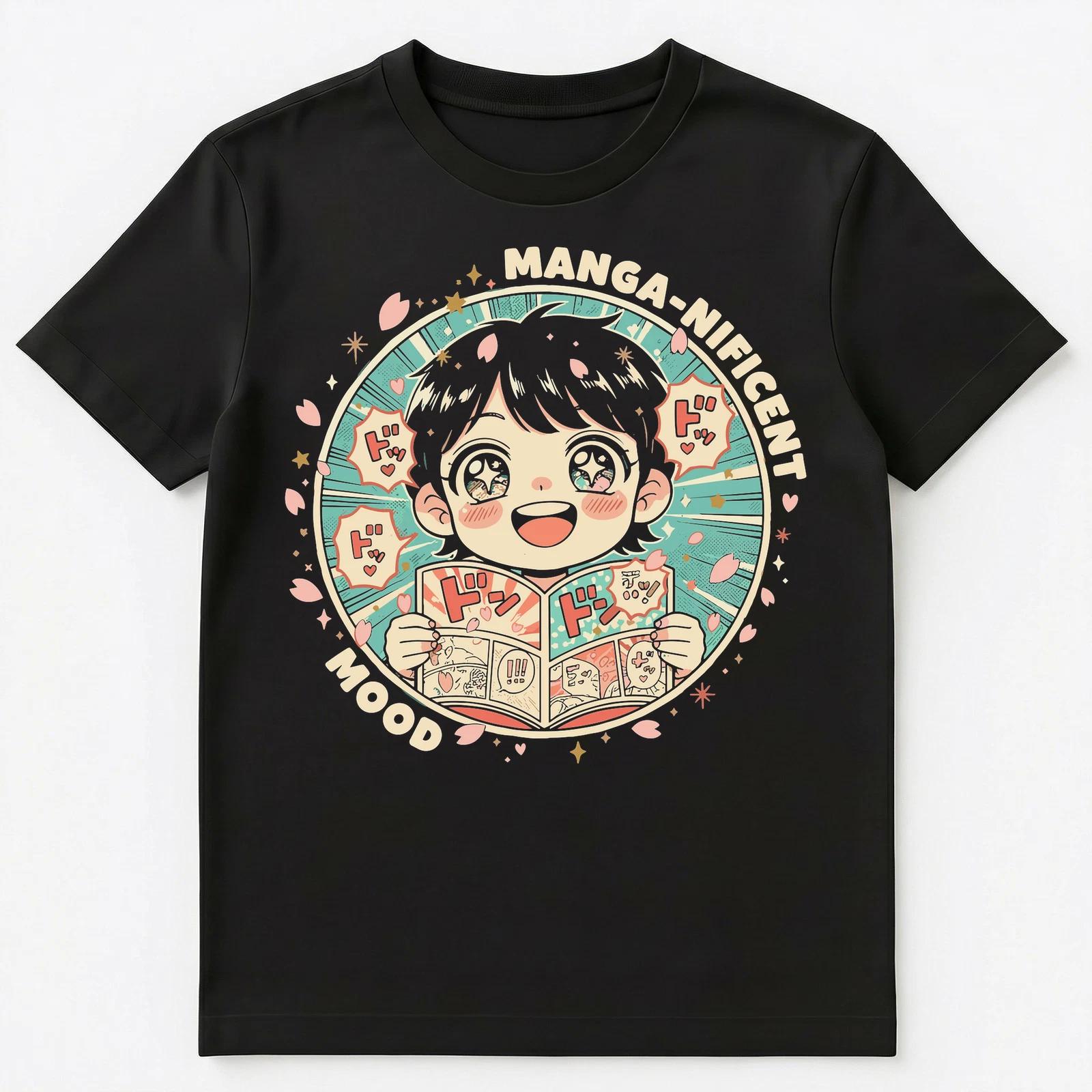 Anime Enthusiast Manga Nificent Mood Japanese Comic Unisex T-Shirt 3XL