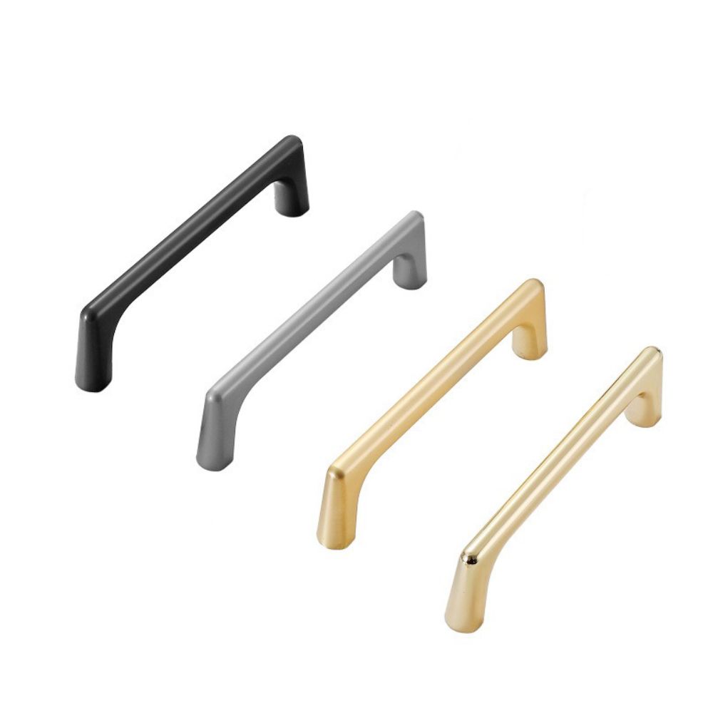 Zinc Alloy Cabinet Handles Gold Furniture Handles Durable Cupboard Pulls Wardrobe