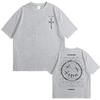 Cactus Jack Printed Tshirt Unisexs Pure Cotton Tshirt Unisexs and Womens Casual Oversized Tshirt Summer Hiphop Retro Tshirt