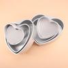 Heart Cake Pan 8 Inch Nonstick Heart Shaped Cake Pan Removable Bottom Deep Mold for Cheesecake Muffin Dessert Valentines