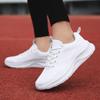 Casual little white shoes women's shoes 2025 spring new breathable mesh running shoes lightweight soft sole comfortable sports shoes