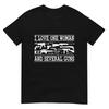 I Love One Woman and Several Guns Funny Gun Owner Graphic T-Shirt