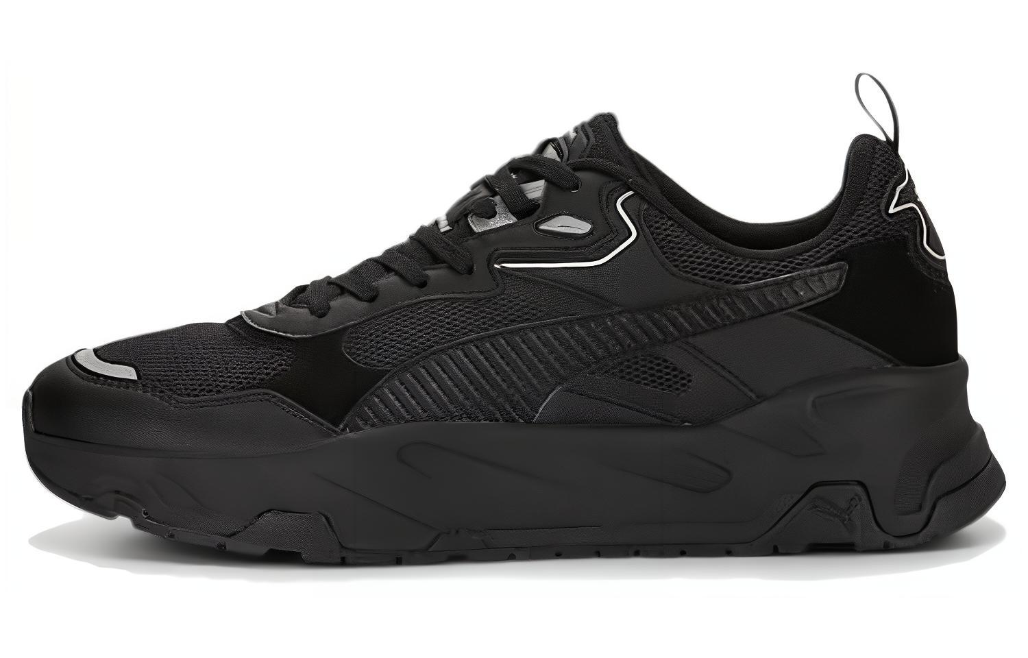 PUMA Men s Trinity Black Silver 389289-03 35.5