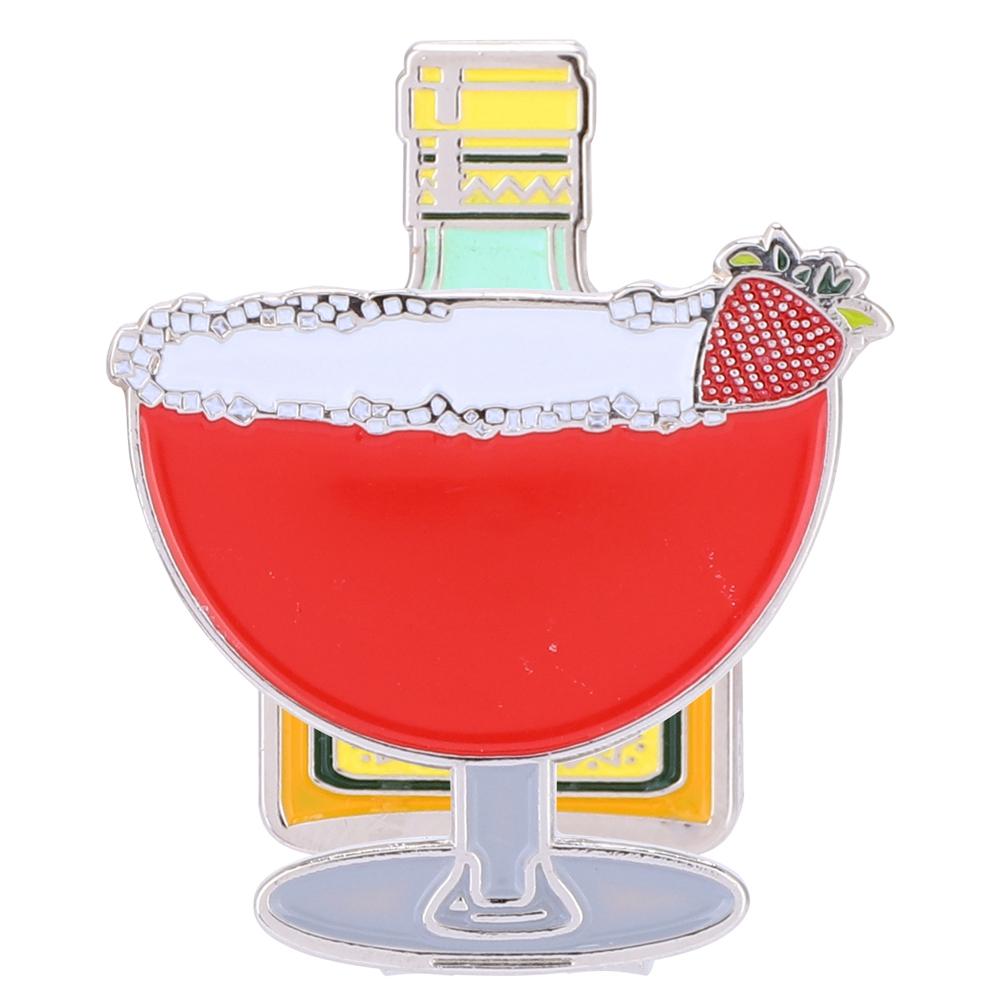 Hållbar Golfkeps-klämma i Rostfritt Stål med Avtagbar Magnetisk Bollmarkör