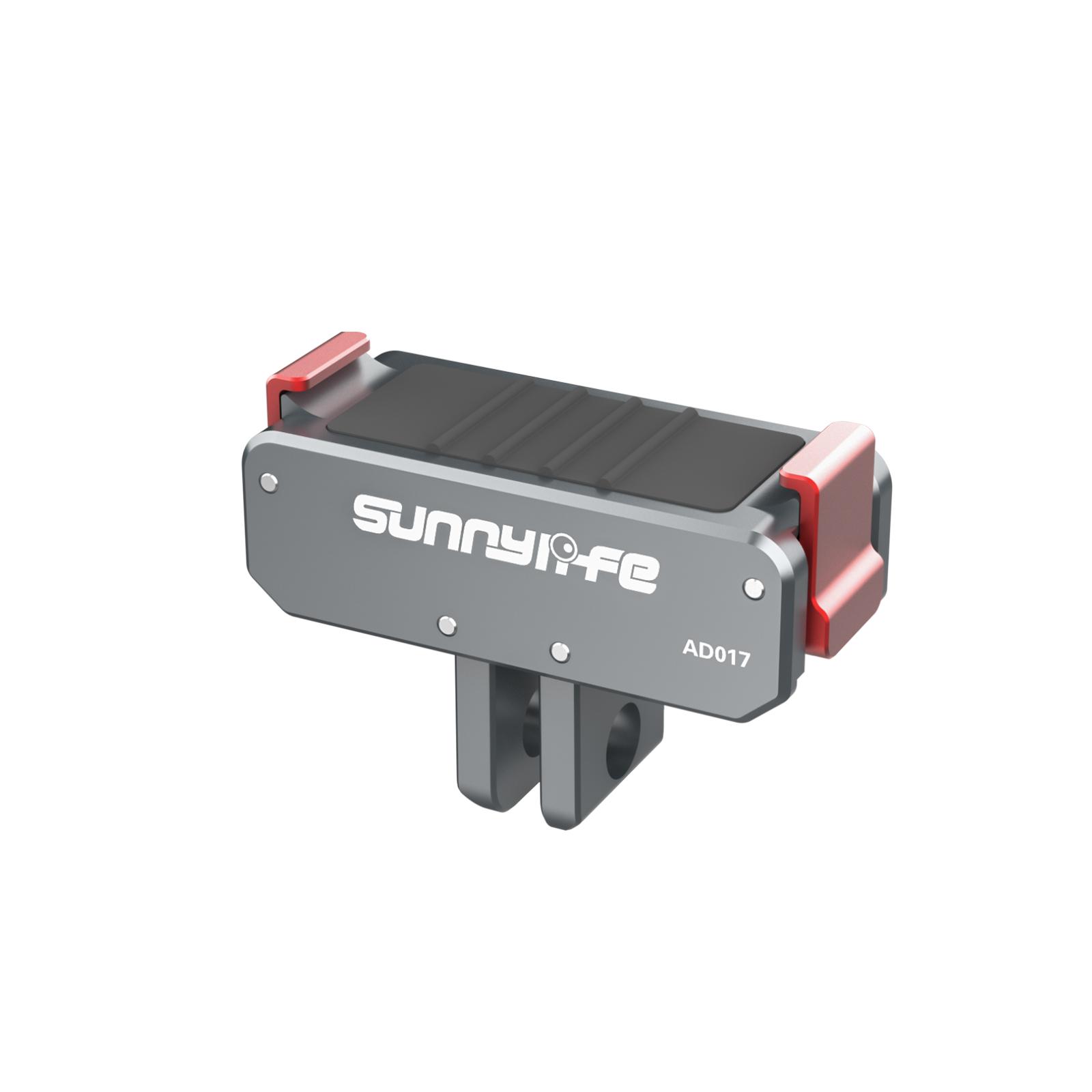 Magnetic Metal Adapter For DJI Osmo Nano Quick-Release Mount Bracket For DJI Osmo Nano/360/Action 5 Pro/4/3 Camera Accessories